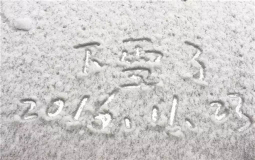 芜湖2016年冬季的第一场雪 终于下了（图片）