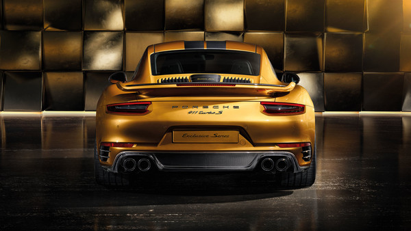 土豪金千万蛙王登场！保时捷推911 Turbo S Exclusive Series（图／翻摄自Porsche）