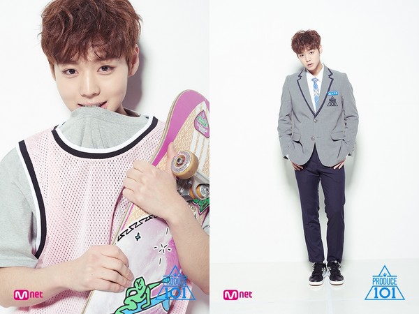 ▲朴志训在《Produce 101》第二季中拥有超高人气。（图／翻摄自mnet《Produce 101》第二季官网）