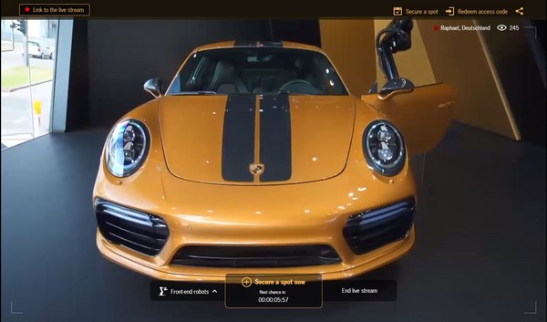 24小时不间断无人直播“秀“新车！保时捷大搞科技噱头