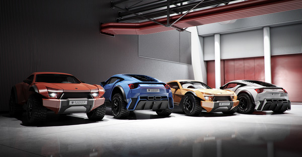 ▲有钱94任性！阿联新造猛兽穿梭街道、沙漠　售价破千万（图／Zarooq）