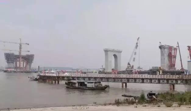 芜湖长江公铁大桥最新进展